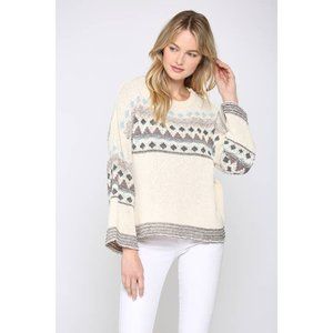 NEW Cropped Novelty Sweater